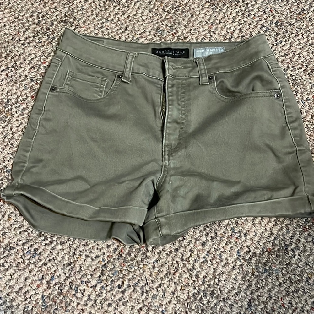 army green Aéropostale shorts